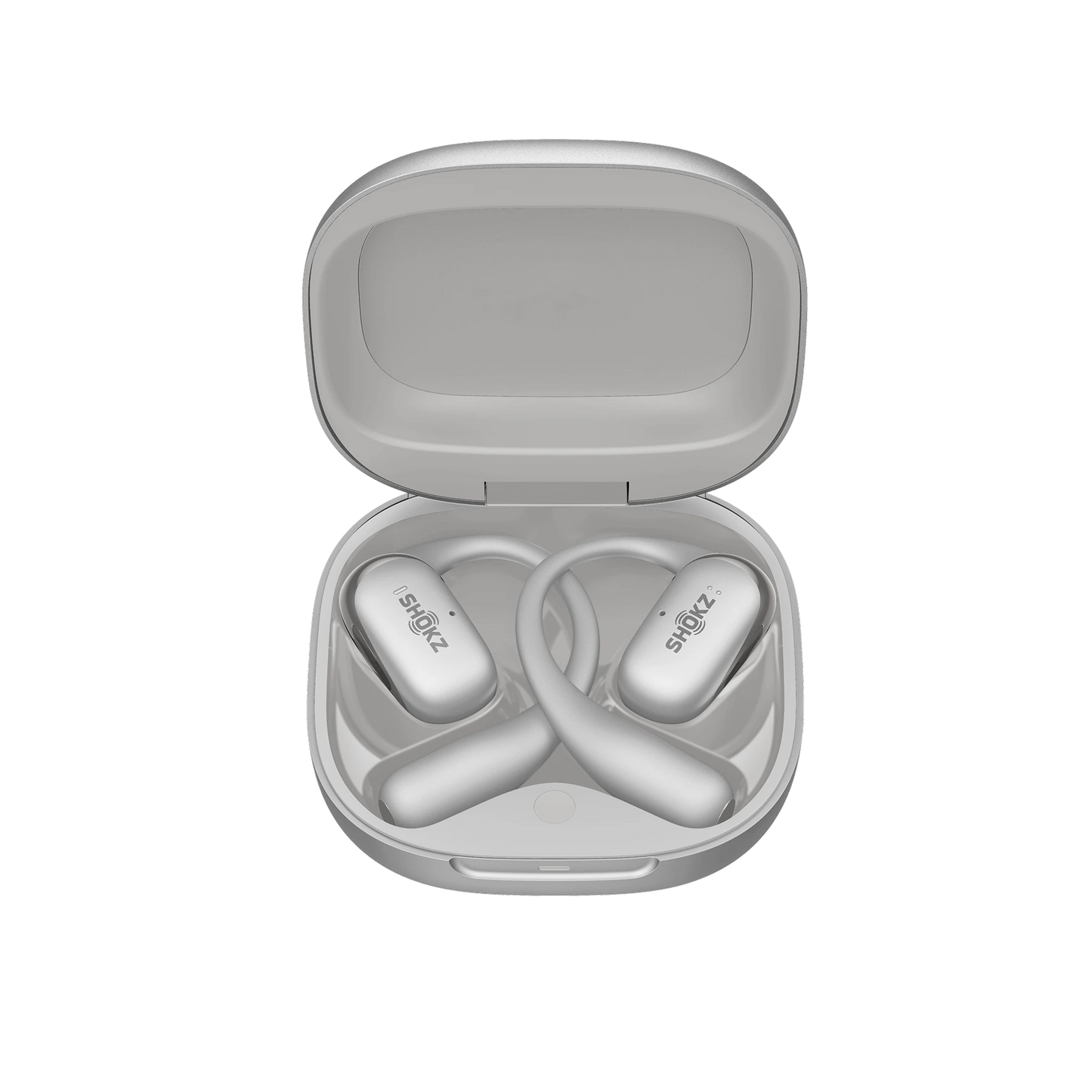 Gris Auriculares y Caja de Regalo