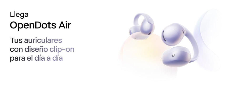 Te presentamos OpenDots Air: tus auriculares con diseño clip-on para el día a día
