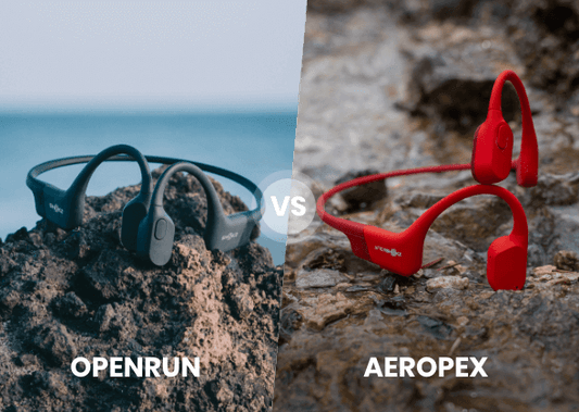 OpenRun (Versión de carga rápida de Aeropex) versus Aeropex