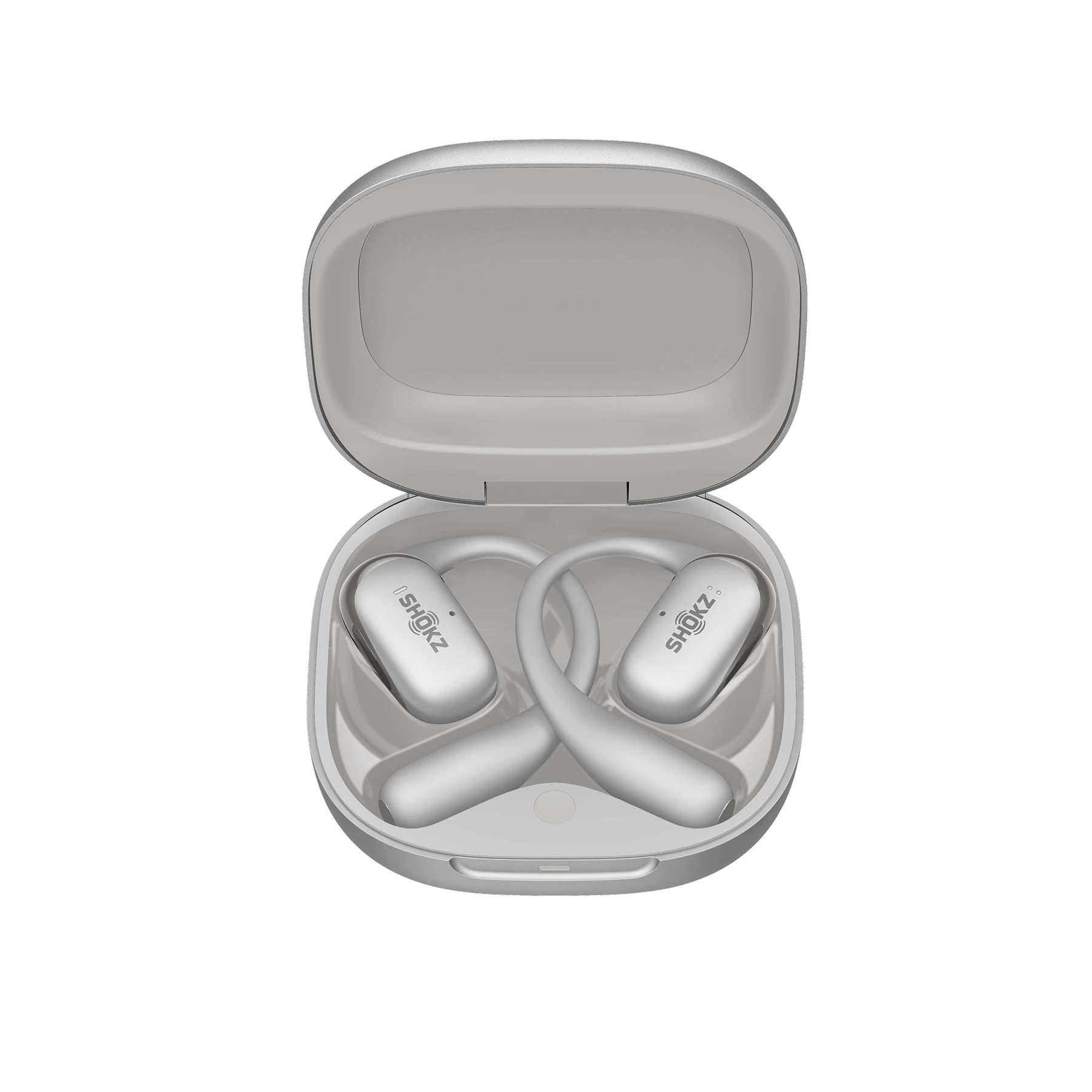 Gris Auriculares y Caja de Regalo