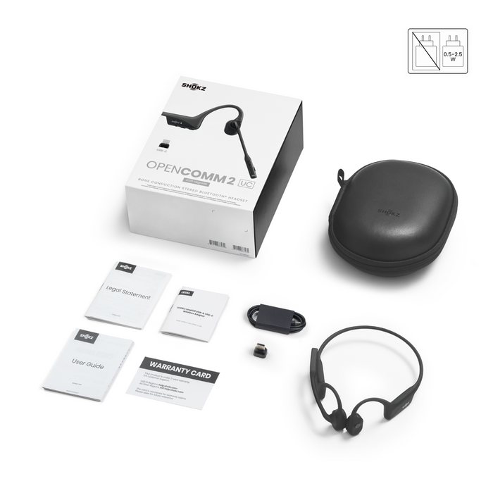 Shokz OpenComm UC Bone Conduction Stereo Headset – Shokz ES