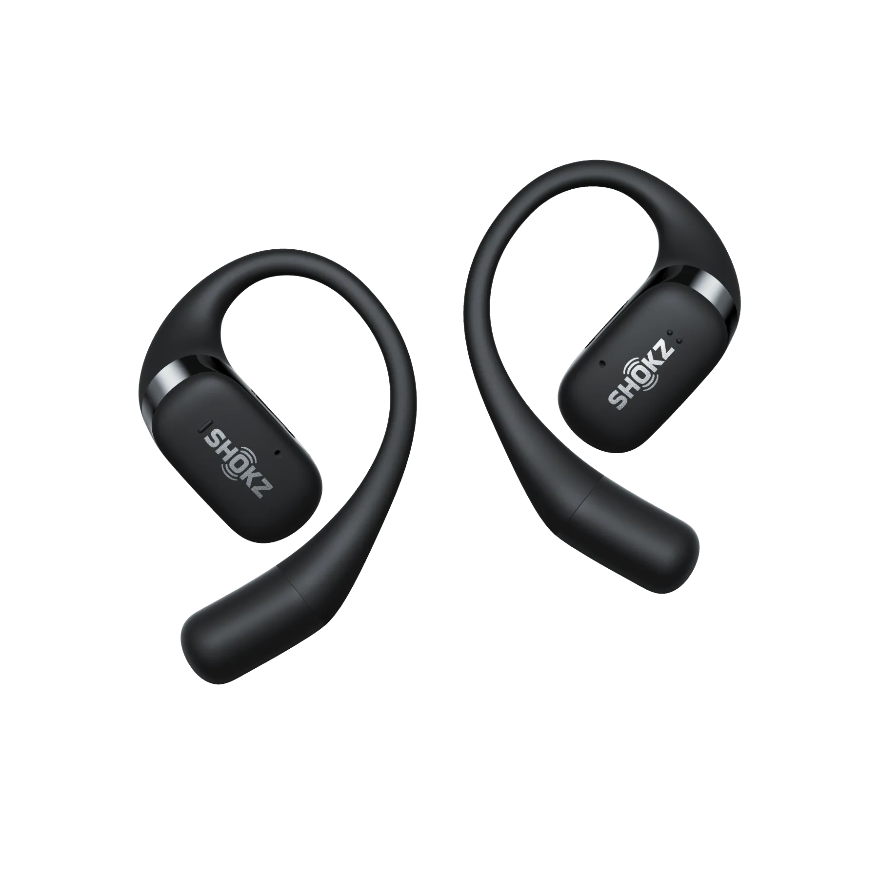 SHOKZ OpenComm2 Auriculares de conducción ósea de oído abierto, auriculares  inalámbricos Bluetooth para computadora con micrófono de cancelación de