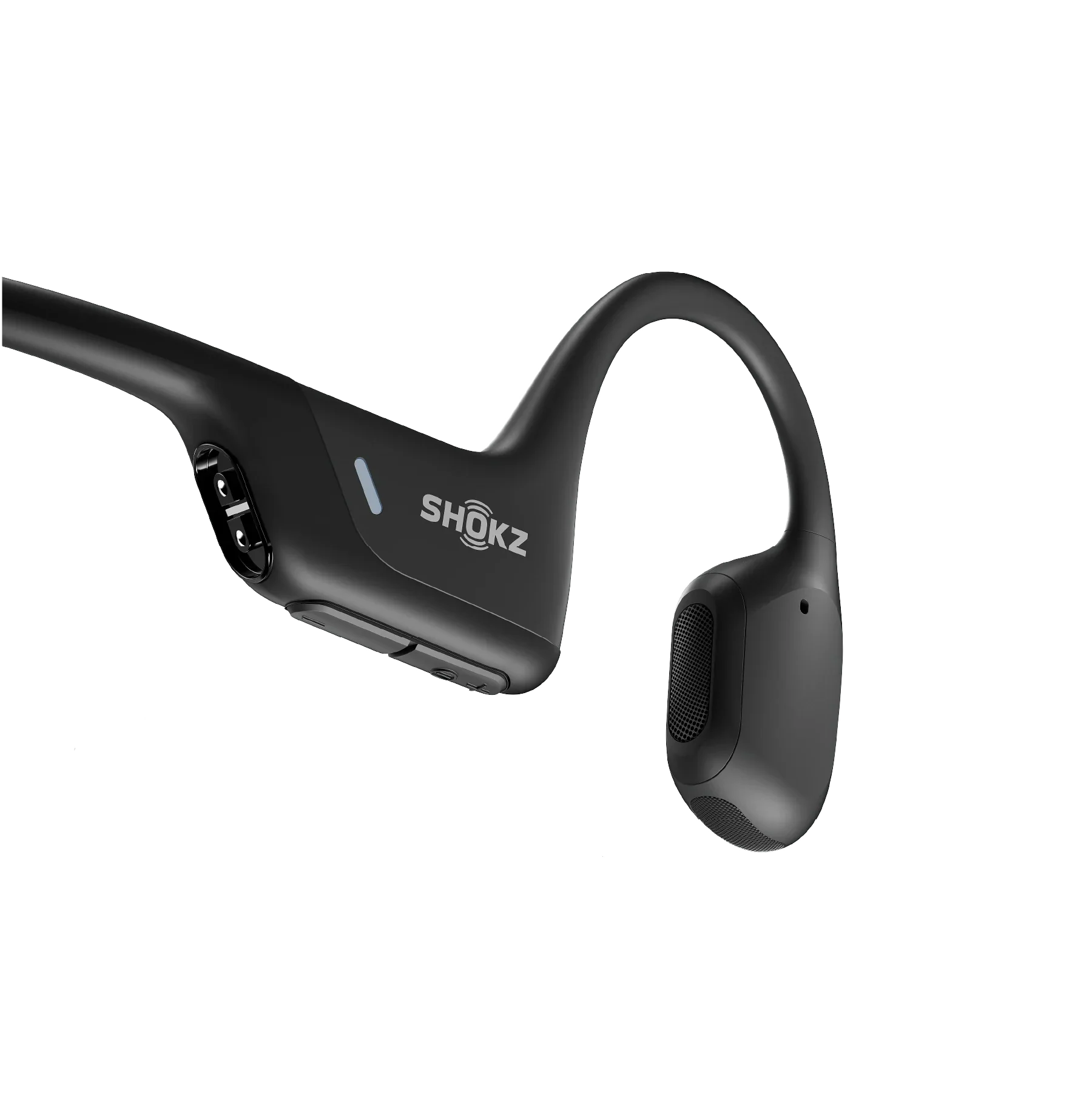 Shokz (AfterShokz) OpenMove - Auriculares deportivos Bluetooth de oreja  abierta - Auriculares inalámbricos de conducción ósea - A prueba de sudor  para