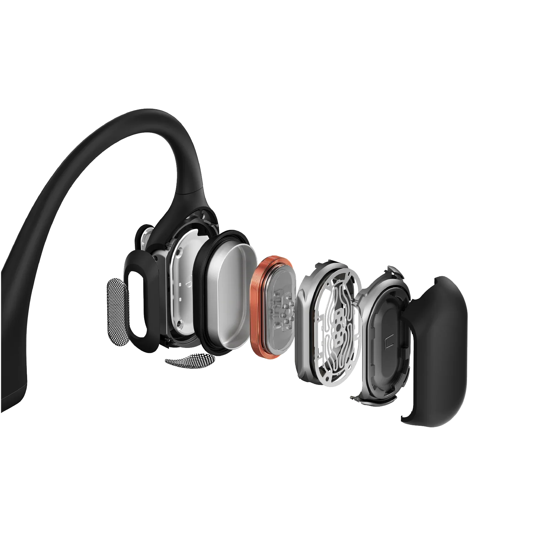 Shokz OpenRun Pro - Auriculares deportivos Bluetooth de conducción ósea de  alta calidad - Auriculares inalámbricos resistentes al sudor para